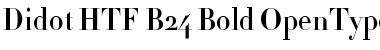 Didot HTF-B24-Bold Font