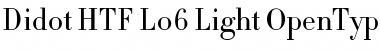 Didot HTF-L06-Light