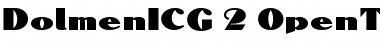 Download DolmenICG Font Download DolmenICG Font