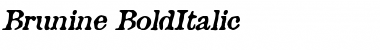 Brunine Font