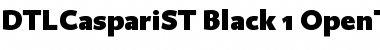 DTL Caspari ST Black Font