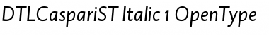 DTL Caspari Font