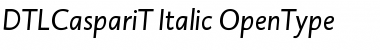 DTLCaspariT Italic