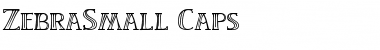 ZebraSmall Caps Regular Font