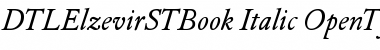 DTLElzevirSTBook Font