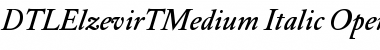 DTLElzevirTMedium Font