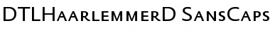 DTL Haarlemmer Font