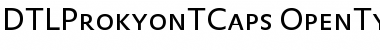 DTLProkyonTCaps Regular Font