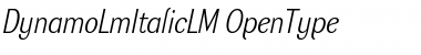 Dynamo LM Regular Font