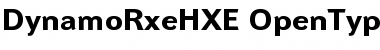 Download Dynamo RXE Font