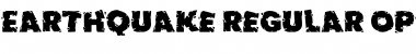 Earthquake Font