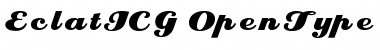 Download EclatICG Font