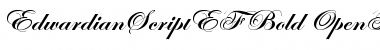 Download EdwardianScriptEF Font