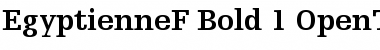 Egyptienne F Font