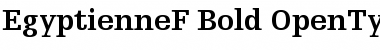 Egyptienne F 65 Bold Font