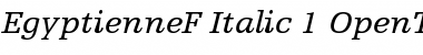 Egyptienne F Font