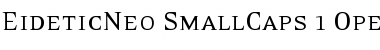 EideticNeo SmallCaps Font
