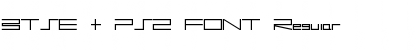 Download BTSE + PS2 FONT Font Download BTSE + PS2 FONT Font