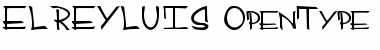Download ELREYLUIS Font Download ELREYLUIS Font