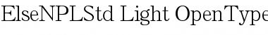 Else NPL Std Light Font