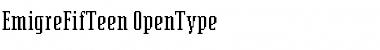 EmigreFifTeen Regular Font