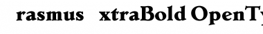 Download ErasmusExtraBold Font