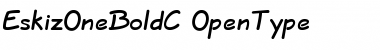 EskizOneBoldC Regular Font