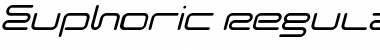 Euphoric RegularItalic Font