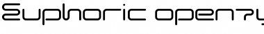 Euphoric Regular Font