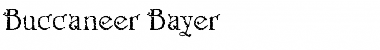 Buccaneer Bayer Regular Font