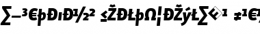 Eureka Sans Black Italic Exp Font