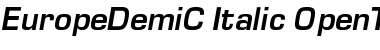 EuropeDemiC Italic