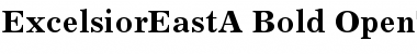 Excelsior EastA Bold Font