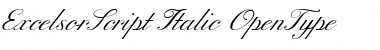 Excelsor Script Italic