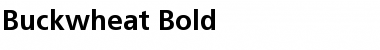 Buckwheat Bold Font
