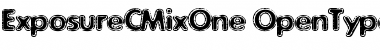 ExposureCMixOne Regular Font