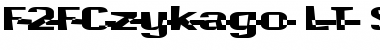 Download F2FCzykago LT Std Trans Font