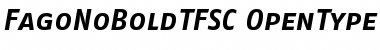 FagoNoBoldTf Regular Font