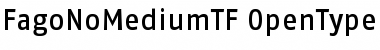 FagoNoMedTf Regular Font