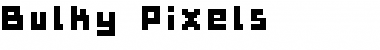 Download Bulky Pixels Font Download Bulky Pixels Font