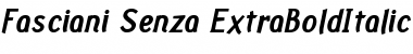 Fasciani-Senza Font