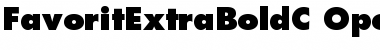 FavoritExtraBoldC Regular Font