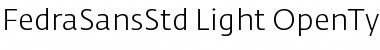 Fedra Sans Std Light