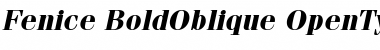 ITC Fenice Bold Oblique Font