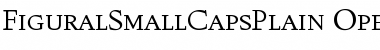 Figural Small Caps Plain Font