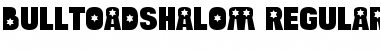Bulltoad Shalom Regular Font