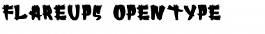 Download FLAREUPS Font Download FLAREUPS Font