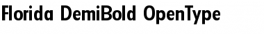 Florida-DemiBold Regular Font