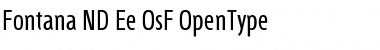 Fontana ND Ee OsF Font