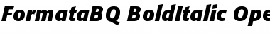 Formata BQ Font